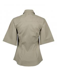 Рубашка из хлопка AMI Paris, зеленый