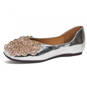 Повседневные однобортные туфли женские TATAYA, Silver