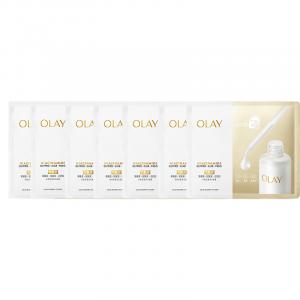 Прозрачная белая маска для лица Shiro Bottle, ниацинамид Olay, 7 Pcs