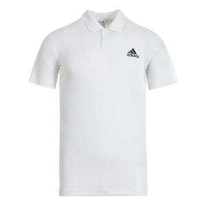 Футболка adidas H.rdy Polo Tennis Sports Training Breathable Short Sleeve Polo Shirt White, белый