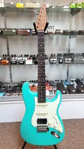 Suhr Classic S Vintage Limited Edition HSS Seafoam Green с грифом из жареного клена, НОВАЯ В КОРОБКЕ ОТ ДИЛЕРА! НЕ ИГРАЛАСЬ! ДОСТАВКА ПО США (48 штатов)!