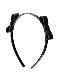 Ободок с бантом Maison Michel, черный