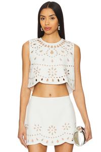 Топ Tavy Alexis, white