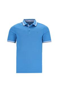 Рубашка-поло пике Hajo, цвет Sky