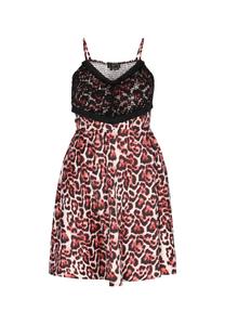 Faina Платье 'Festive' в красном, пастельно-красном цвете