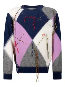 Свитер с круглым вырезом Amaranto, синий