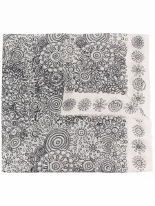 Шарф с узором 10 CORSO COMO, нейтральный