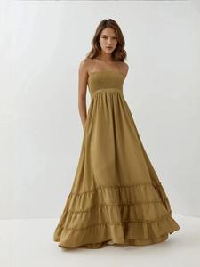 Вечернее платье Hiccup, оливковый