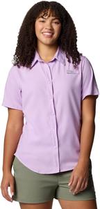 Columbia Women's PFG Tamiami II рубашка с коротким рукавом, Hydrangea