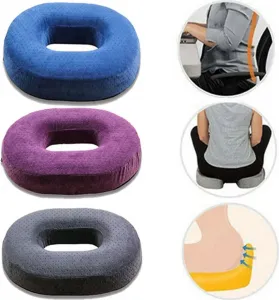 Ортопедическая подушка для сиденья при геморрое, противопролежневая, комфортная, фиолетовая PHANPHAN