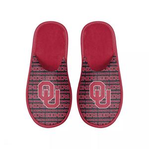 Мужские шлепанцы с логотипом FOCO Oklahoma Earlys Scuff