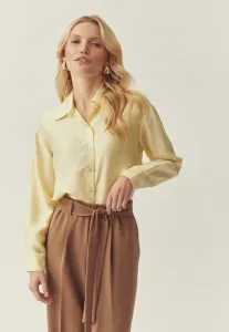 Блузка freya на пуговицах Tatuum, Light Yellow
