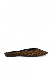Lido Flat Мюли Saint Laurent, Manto Naturale