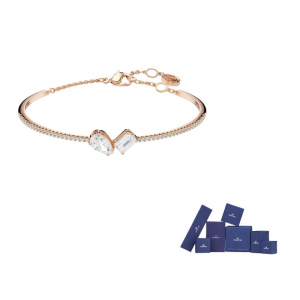 Браслет, украшенный кристаллами Swarovski, золото