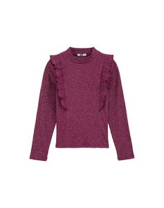 Рубашка WE Fashion, фиолетовый