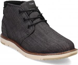 Мужские коричневые повседневные ботинки TOMS Navi с шнуровкой и низким голенищем