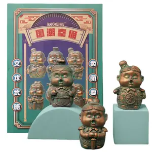 Китайский модный тренд терракотовая армия слепой бокс товары одиночный мистери бокс/полный бокс 6 шт PINUOKAOGU!