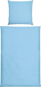 Постельное белье Himmelkron" blue 1x 155x220 cm + 1x 80x80 cm" Erwin Müller