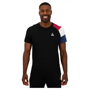 Футболка с коротким рукавом Le Coq Sportif Bat SP N°1, черный