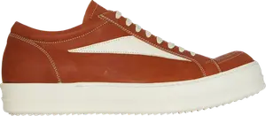 Кроссовки Rick Owens Lido Vintage Low 'Clay Milk', оранжевый