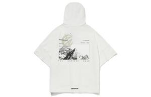 Толстовка без обуви унисекс молочно-белая Lining, слоновая кость