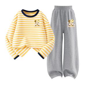 Детский спортивный комплект Casual Sportswear 2 Piece Set Disney, желтый
