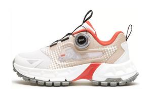 Низкие детские кроссовки Cheetah 2 с амортизаторами и противоскользящими элементами для активного отдыха FILA KIDS, белый/желтый