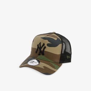 Кепка TRUCKER New York Yankees из хлопка и сетки с камуфляжным принтом New Era, мультиколор