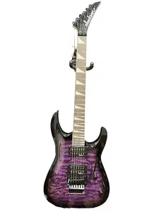 Jackson JS Series JS32Q DKA Dinky Archtop с грифом из амаранта 2020 - настоящее время - Прозрачный фиолетовый градиент