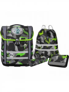 McNeill Набор школьных сумок PERFECTO TECHNO из 5 предметов, серый