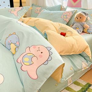 Antarctic Комплект постельного белья из 4 предметов (простыня 150 см, пододеяльник 180х220 см), 100% хлопок, цвет Space Dragon