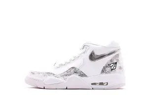 Nike Кроссовки Flight Legacy Synthetic Leather Mid top Vintage Unisex White Gray
