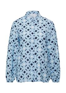 Блуза comma casual identity, синий/темно-синий