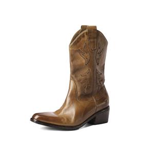 AIQINISHA Женские полусапожки 5 см хаки, цвет Khaki