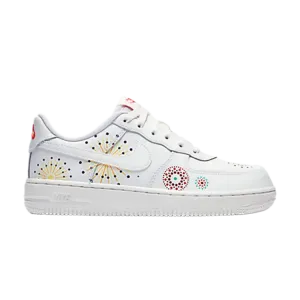 Кроссовки Nike Air Force 1 Pinnacle QS GS 'Werewolf', белый