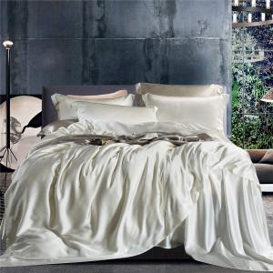 Orose Комплект постельного белья Orose из шелка 25 momme премиум-класса Ivory