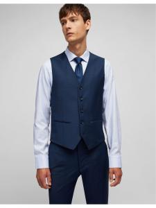 HECHTER PARIS Жилет темно-синего цвета