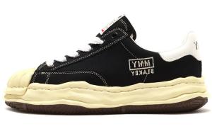 MIHARA YASUHIRO Blakey Vl Холщовые низкие кеды, черные