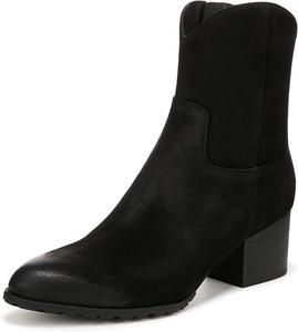 Женские вестерн-сапоги Vionic Bishop, Black Waxy Suede