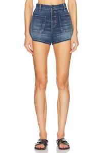 Harley Denim Шорты Nili Lotan, Classic Wash