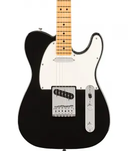 Электрогитара Fender Player II Telecaster, гриф из клена - черная