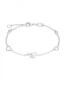 Amor Браслет из серебра 925 пробы, покрытый родием