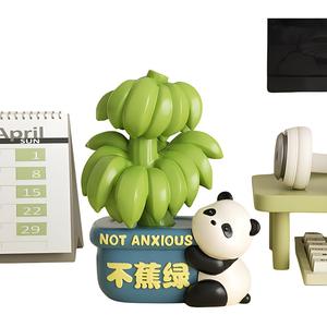 Watermelon vine Запрещенный банан Green Panda Cultural Creativity мини-антистресс на день рождения