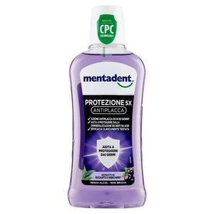 Ополаскиватель для рта Antiplaque 400 мл с защитной крышкой, Mentadent