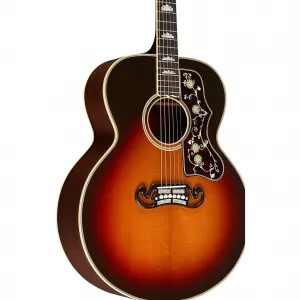 Акустическая гитара Gibson Custom Pre-War SJ-200 из красного дерева, винтажный солнечный брызг