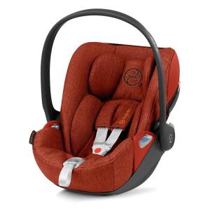 Cybex Автокресло для новорожденных Cloud Q Newborn Baby Car Seat Z Plus, откидывающееся, Z Plus Autumn Leaf Gold