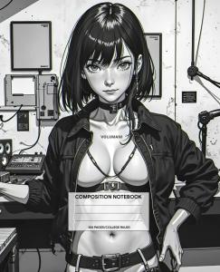 Anime Music Producer Notebook: College Ruled Journal for Musicians & Creators (Independently published)