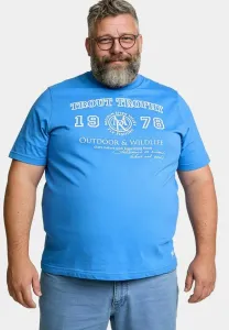 Футболка с принтом halbarm Men Plus, Sky Blue