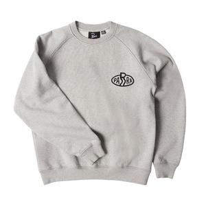 Толстовка Parra Legs Logo Crew Neck Sweatshirt, Heather Grey