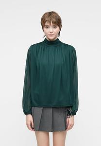 Блуза VILA VILEGUNA HIGH NECK, Ponderosa Pine/Dark Green